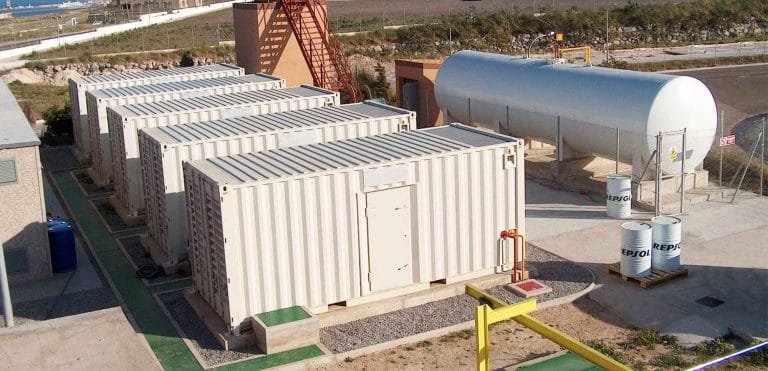 Genset for desalination Plant 01