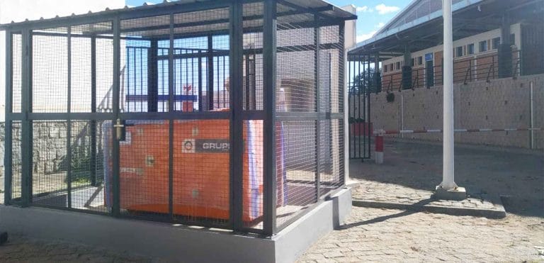 Generator for gas station Madagascar