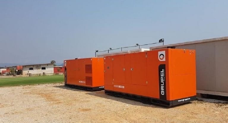 Genset for WWTP Angola 01